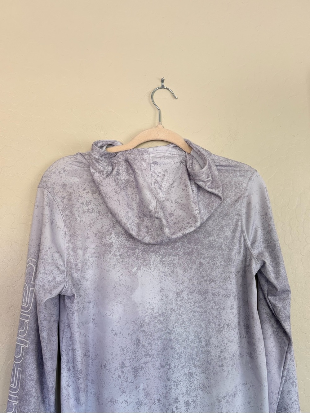 Carhartt Force Sun Defender Hoodie UPF 50 Anti Odor Tie Dye Medium - Picture 6 of 7